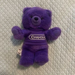 Purple Crayola Bear Plush